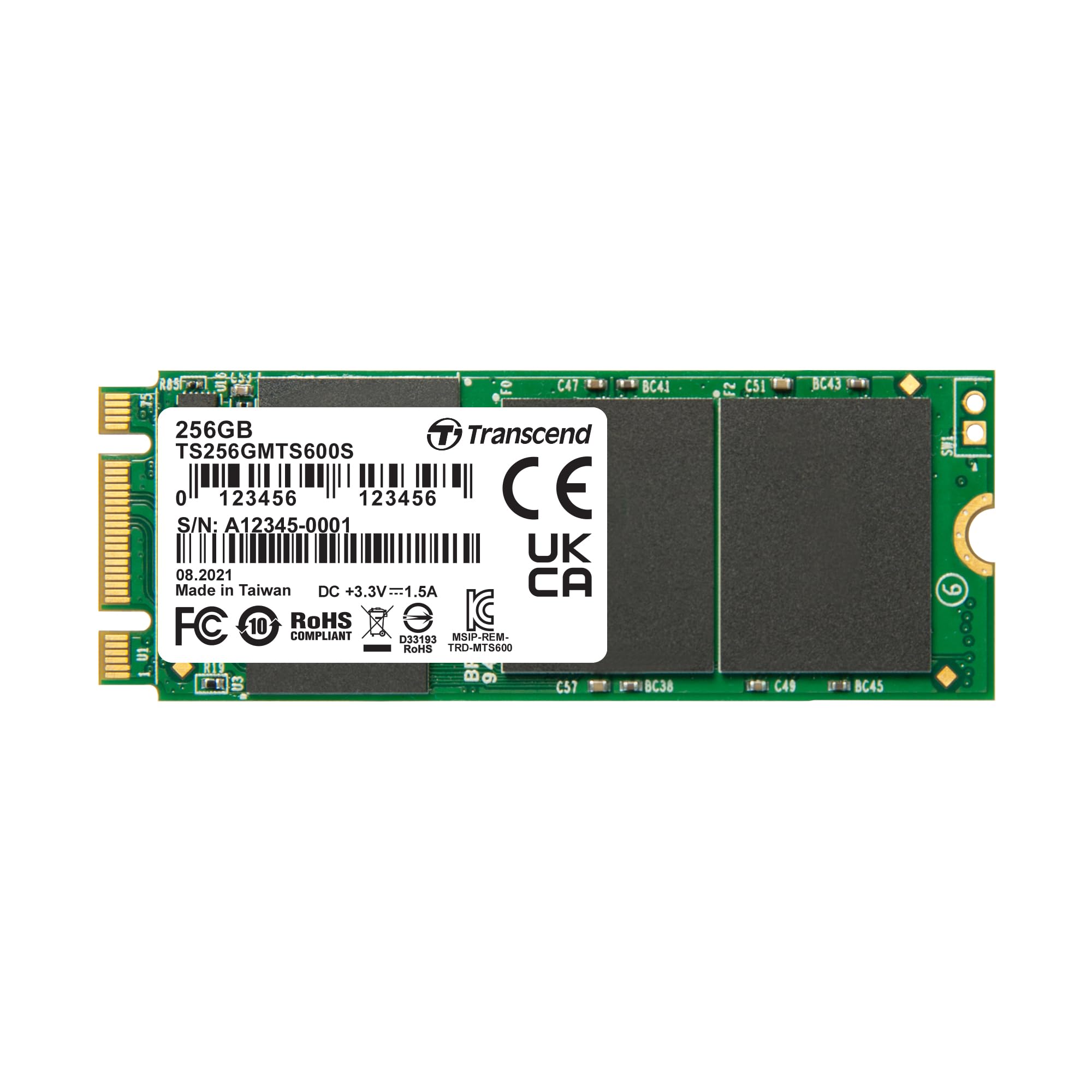 Transcend 256GB mSATA SSD - Fast & Reliable -15