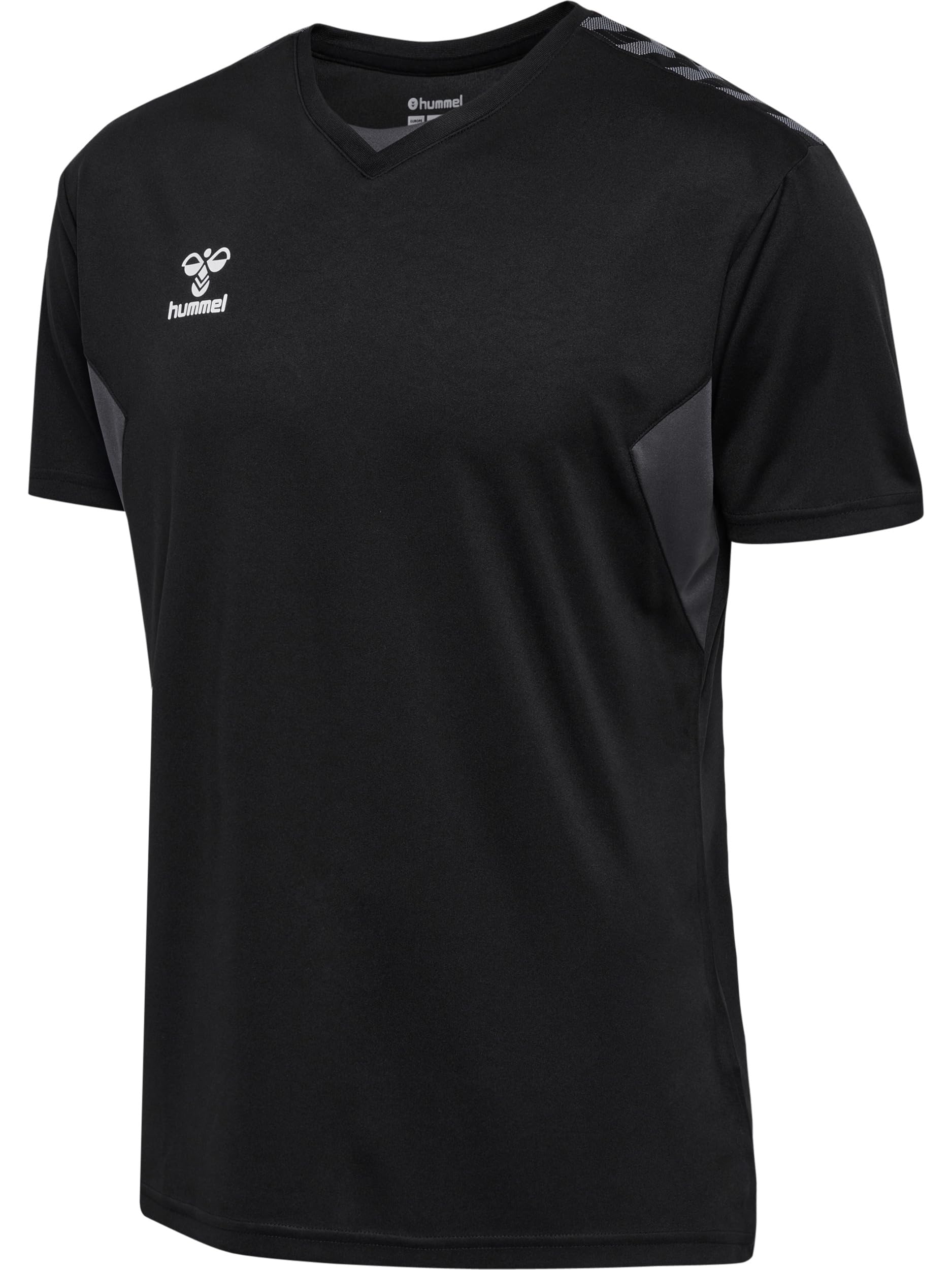 hummel Authentic PL Jersey Sport T-Shirt Herren Kurzarm - Sport Shirt Männer - Trikot - Normale Passform - aus 100% Recyceltem Polyester - Atmungsaktiv & Schnelltrocknend