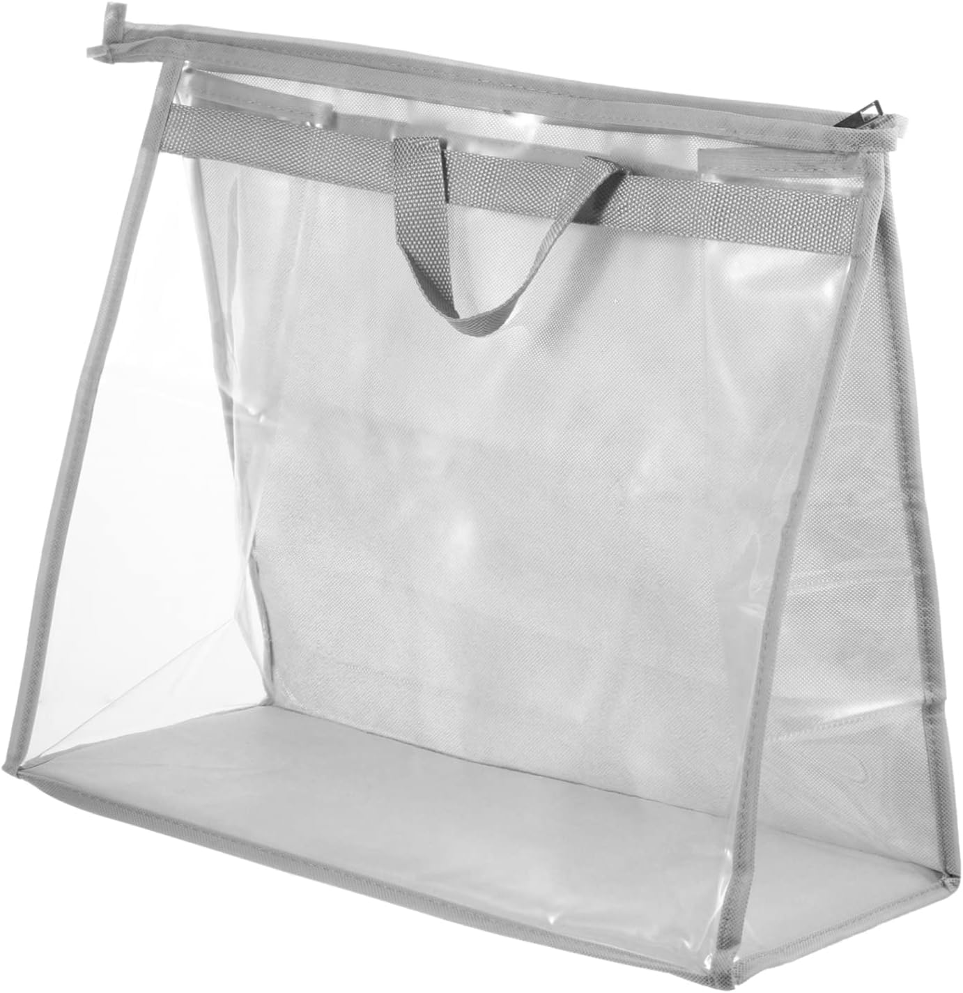 FRCOLOR Handbag Storage Organizer Bag Transparent Cover Pouch for Handbag for Home Travel Office and More