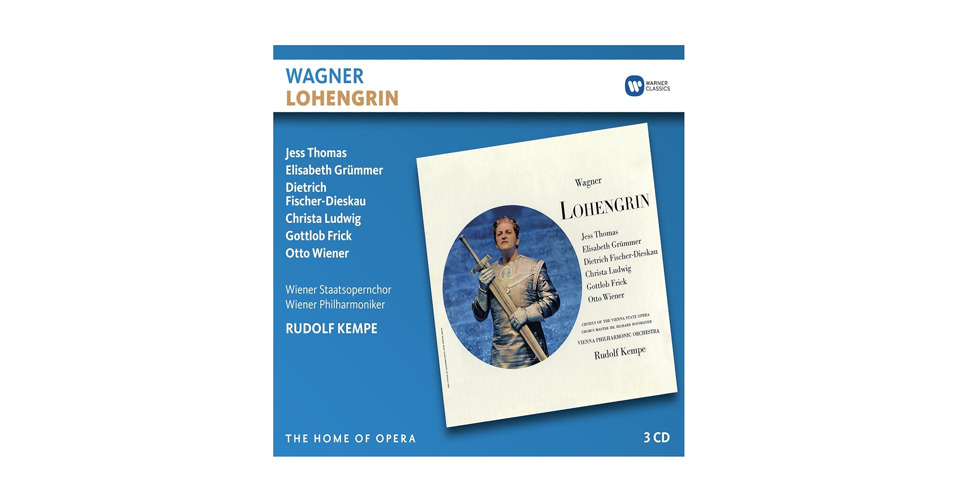 未開封　Wagner Lohengrin CD Richard Wagner, Erich Leinsdorf, Boston Symphony Orchestra