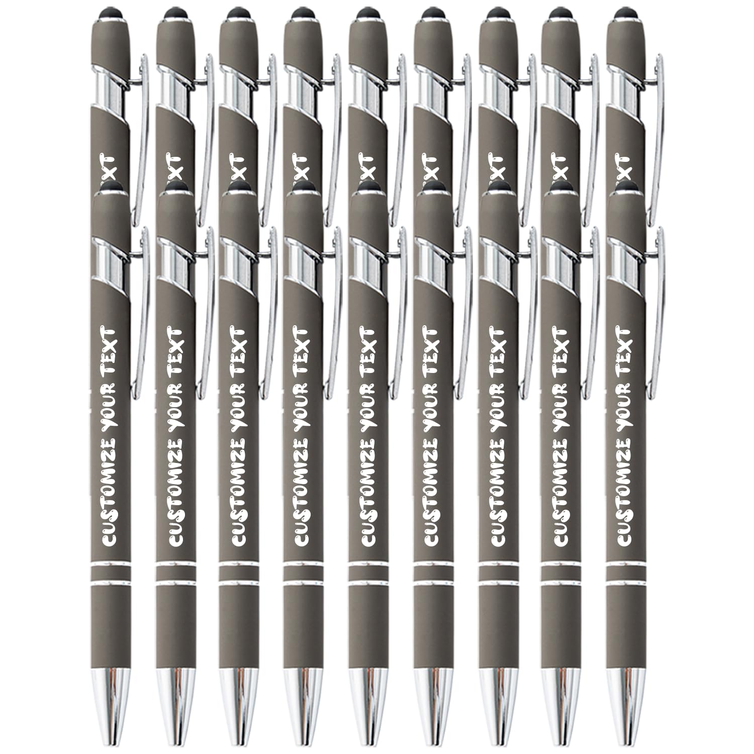 AIFLM Personalized Pens with Name in Bulk Up to 500 Pcs Engraving Ballpoint Pens Set including Your Name Text for Business,Graduation,Wedding,Birthday,Christmas - Image 2