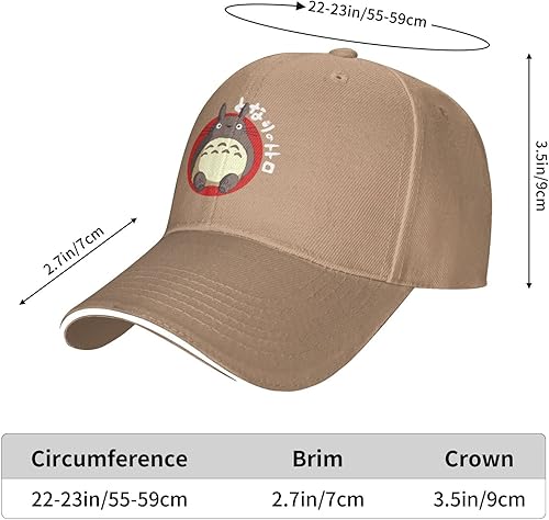 Miniatura 4 de My Neig_Hbor Toto-Ro - Gorra de béisbol para mujer, gorra de camionero lavable ajustable