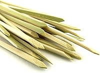 Vista 9 de JapanBargain - Pinchos de bambú con extremo doblado, 6 pulgadas, 100