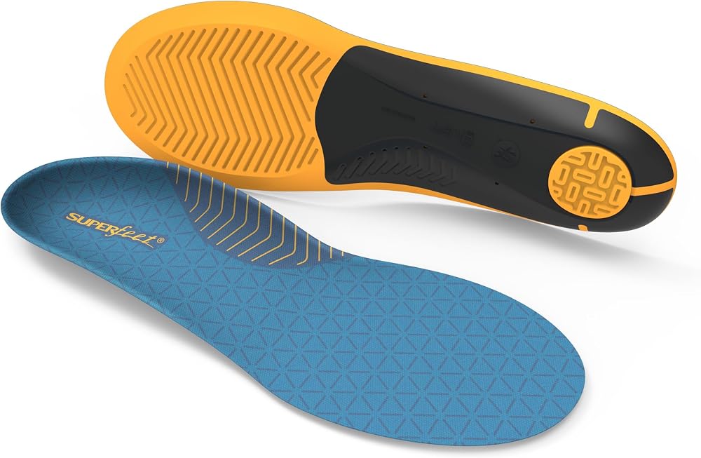 Work Slim-Fit Cushion Insoles for All-Day Workers with All Arch Heights Support - Men 7.5-9 / Women 8.5-10