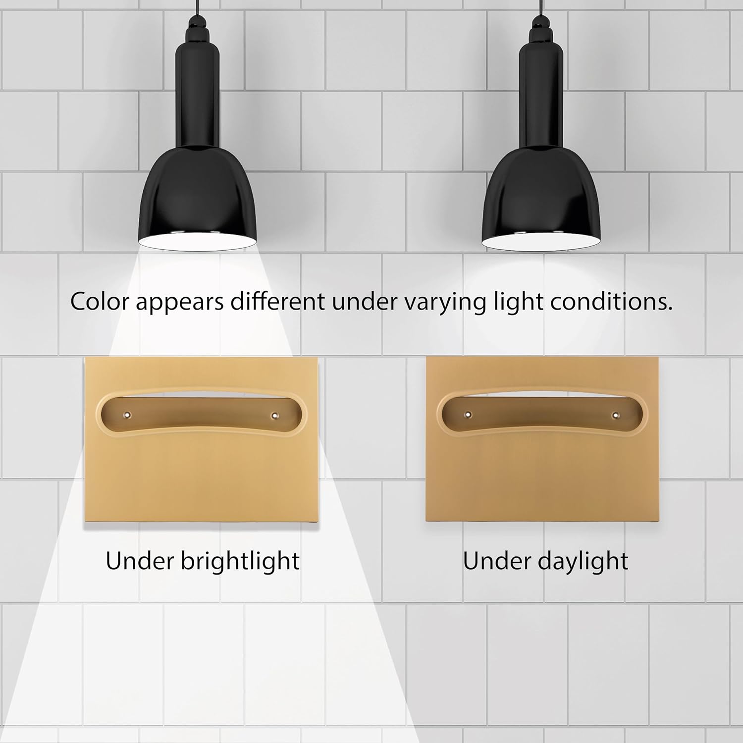 Toilet Seat Cover Dispenser - Enhanced Anti-Fingerprint Coating, HighQuality Stainless Steel, Wall-Mounted for Commercial Bathrooms - Holds 250 Seat Covers - Gold