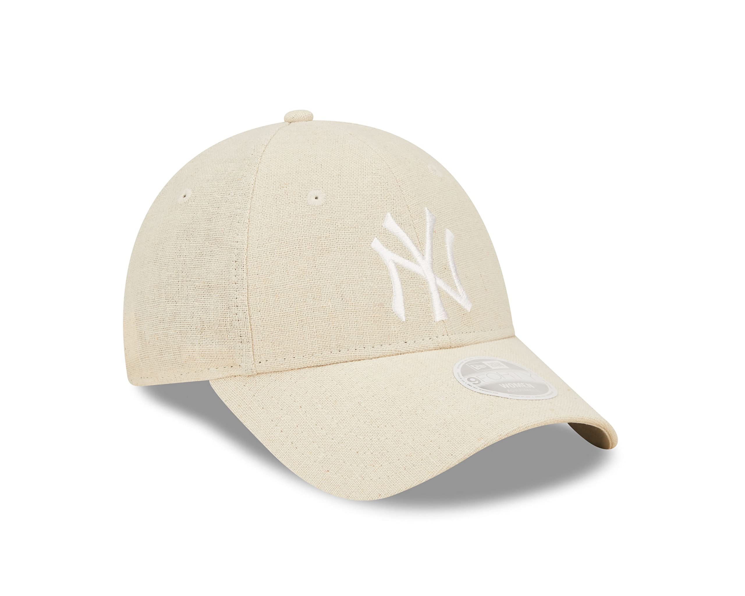 New Era Baseball Fanartikel York Yankees MLB Frauen Beige Leinen verstellbar 9Forty Adjustable cap - One-Size