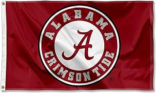 College Flags & Banners Co. Alabama Crimson Tide Roll Tide University Large College Flag