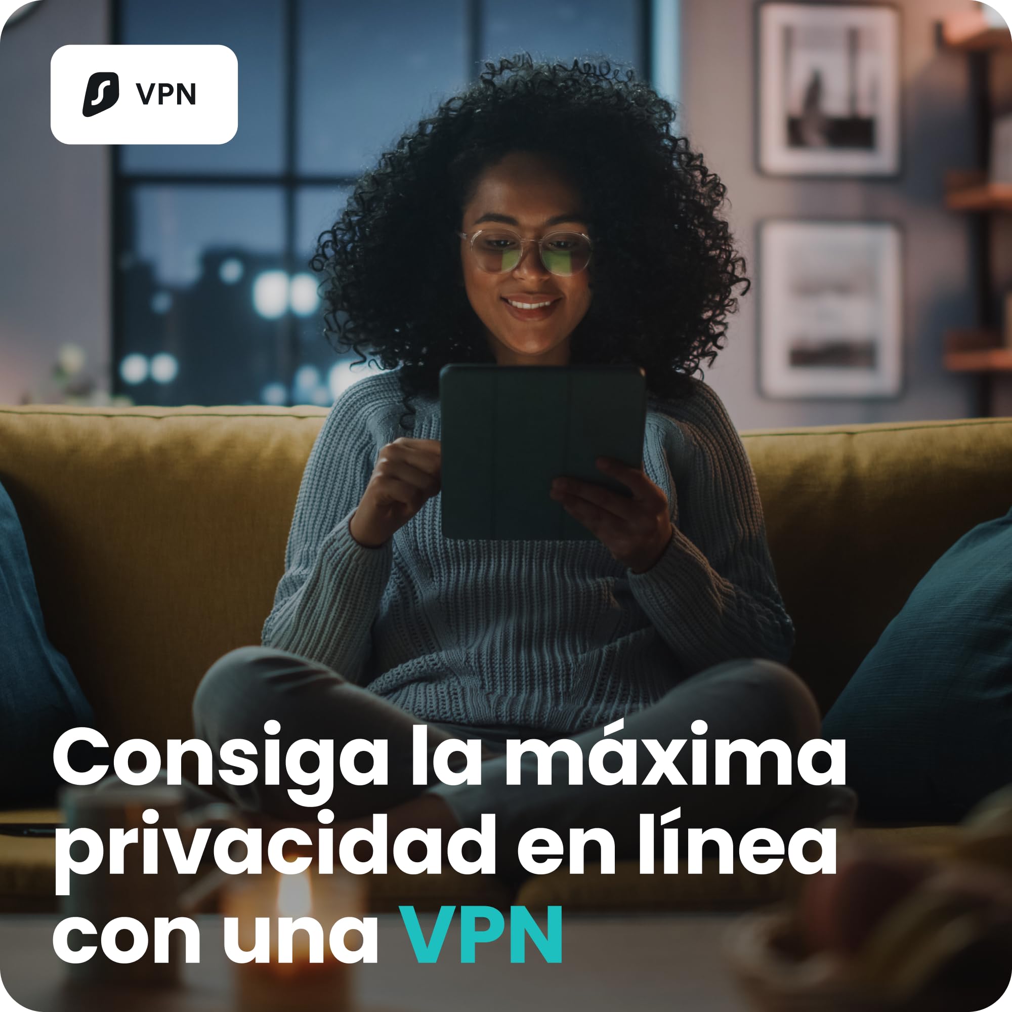 Surfshark Starter, VPN, Starter, 12 Meses, Código Digital