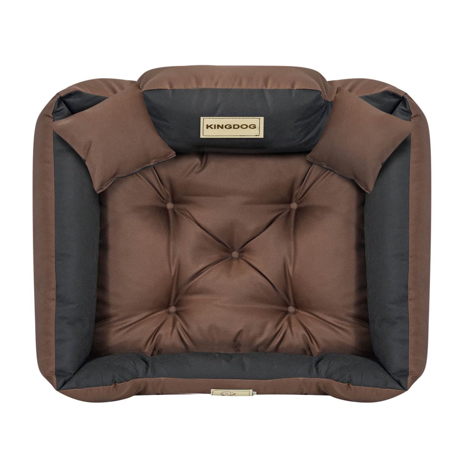 PawHut hondenbed, verhoogd huisdierbed met kussen, comfortabel