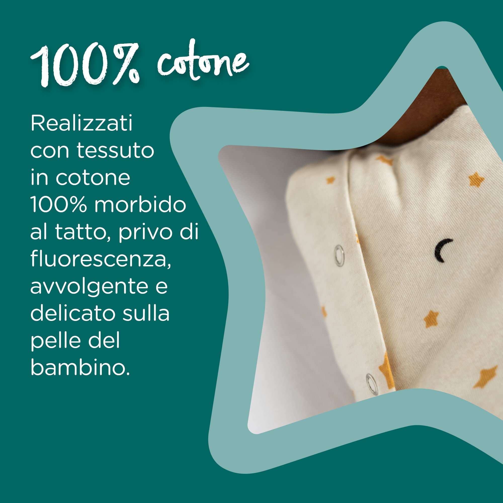 Tommee Tippee Sacco Nanna per Neonati, The Original Grobag Swaddlebag, Design per la Salute dell'anca, Tessuto Morbido in Cotone, 2,5 TOG, 0-3m, Woodland Gro Friends