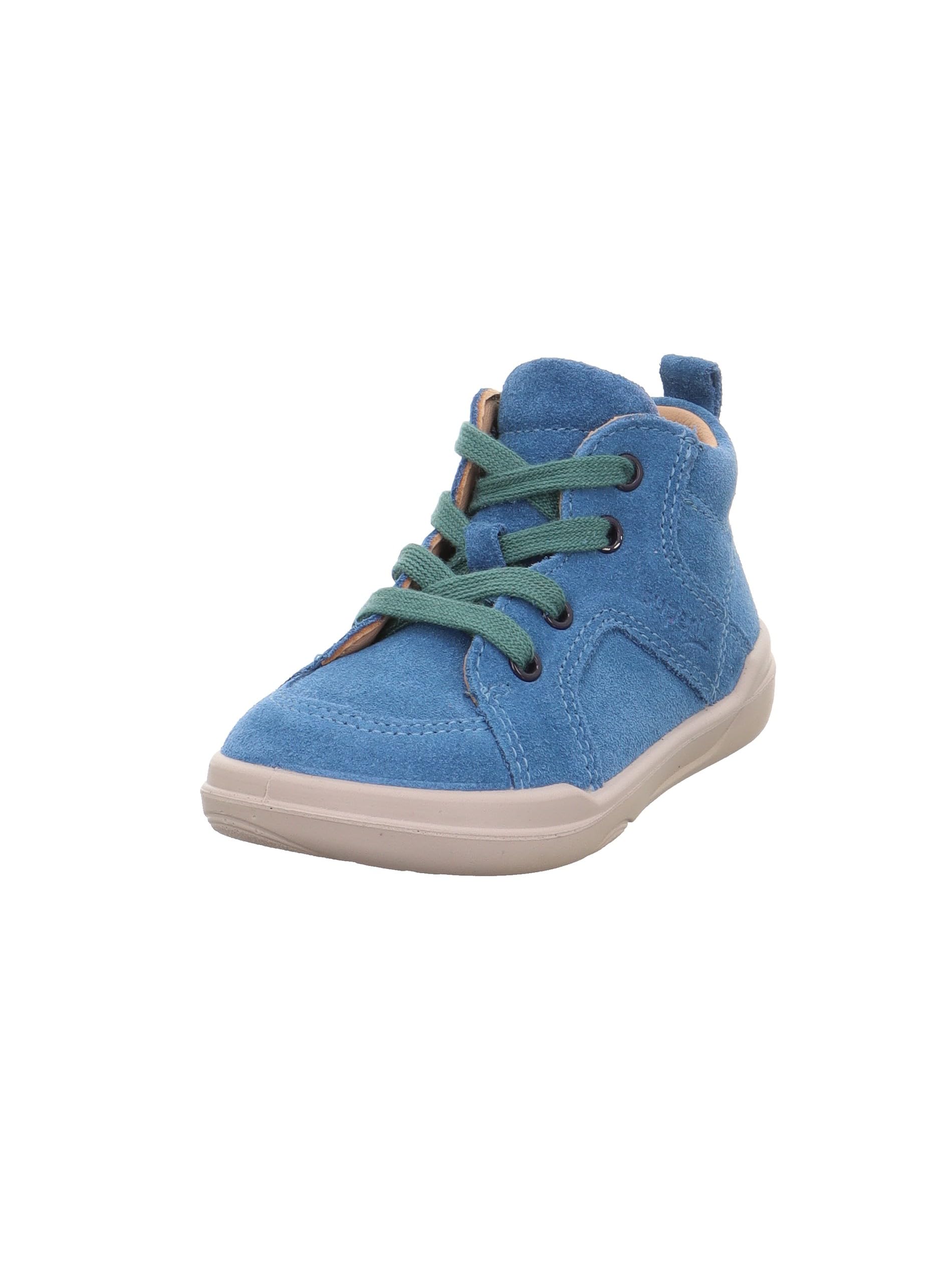 Superfit Boys Superfree First Walking Shoes, Blue Green 8010, 8.5 UK Child