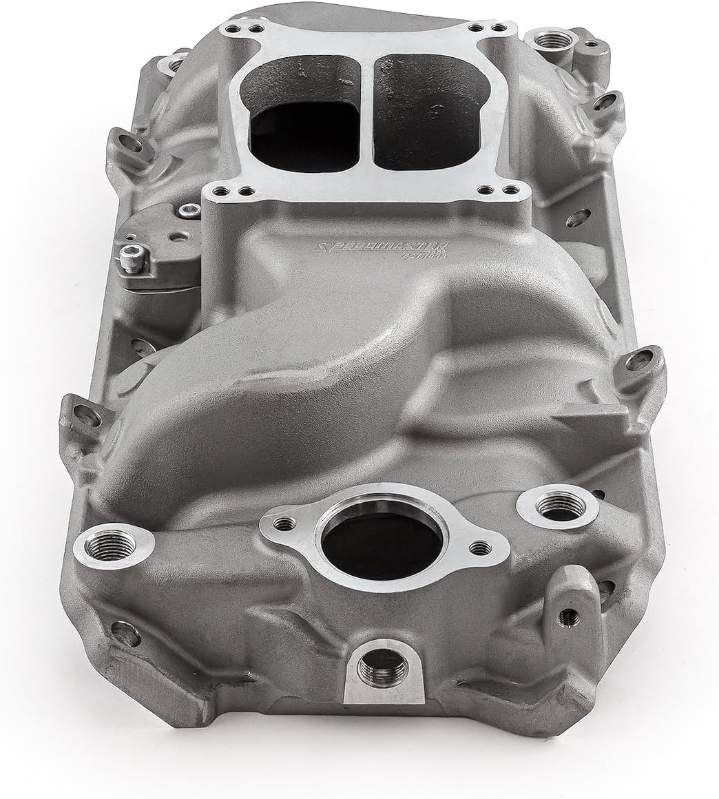 Speedmaster 1-147-016 LowRise Intake Manifold Big Block Chevy 454 Oval Port Heig