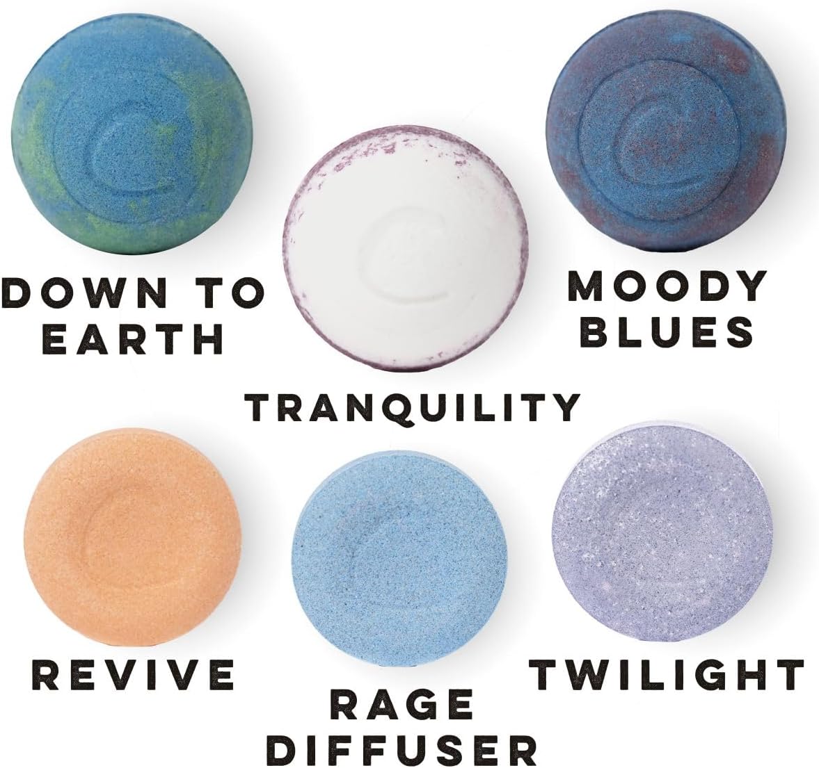 Cosset Bath Bomb - Stressed Out Gift Box Bubble Bath Bombs for Women - Stress Management Bundle for Relaxation and Peace - 6pcs with 2 Bath Bags