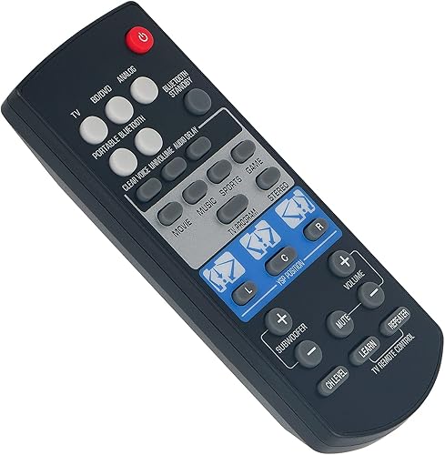 Beyution FSR80 ZG80760 Reemplazo de control remoto para Yamaha Soundbar YSP-1400 YSP1400 YSP-1400BL disponible en Yaxa Guatemala
