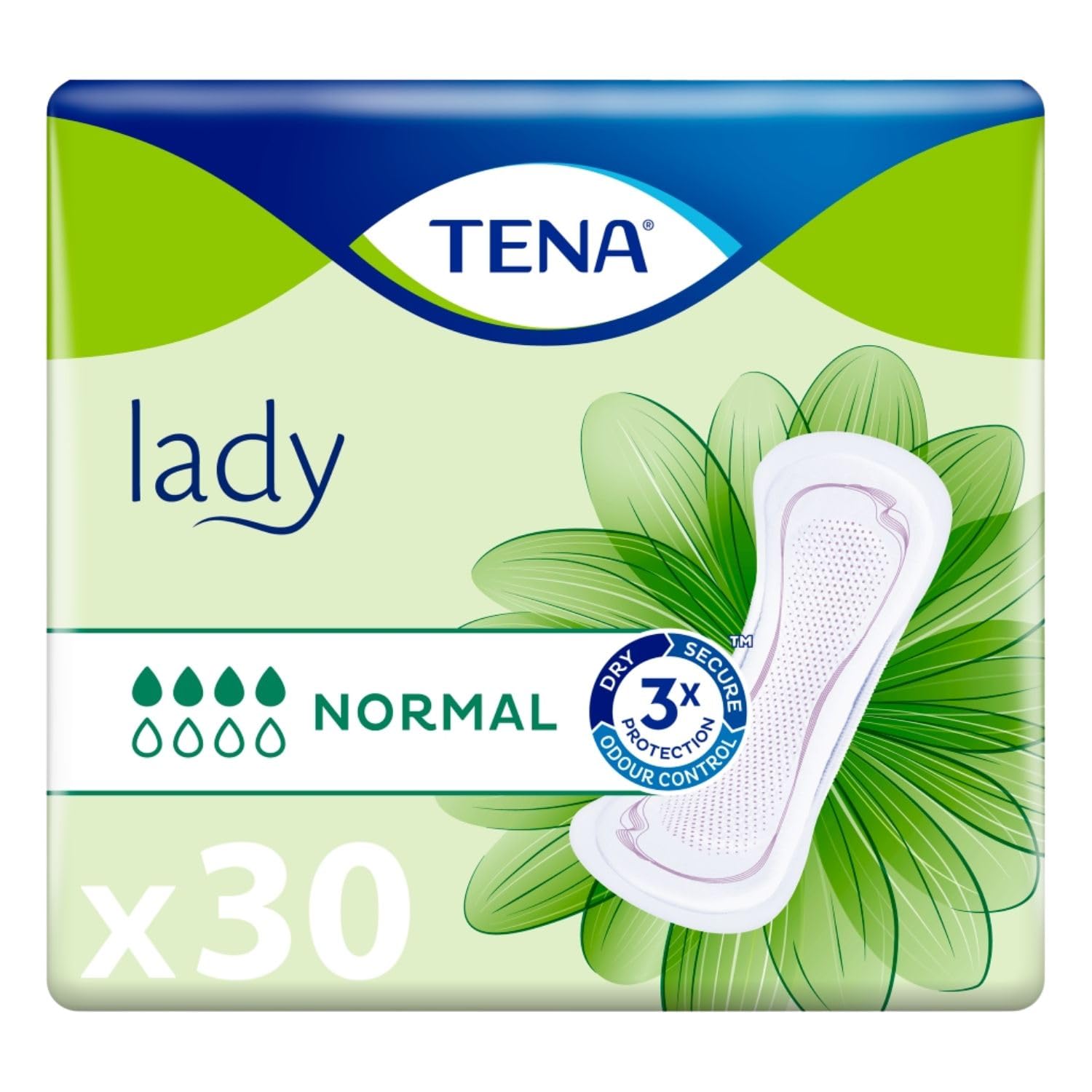 Podpaski urologiczne TENA Lady Normal dla kobiet nietrzymanie moczu 30szt