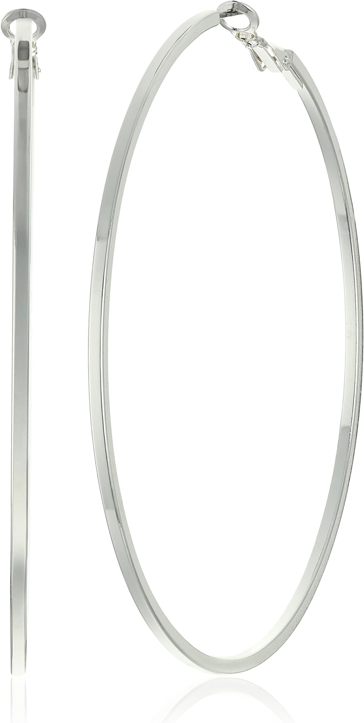 Basic Extra-Large Thin Hoop Earrings