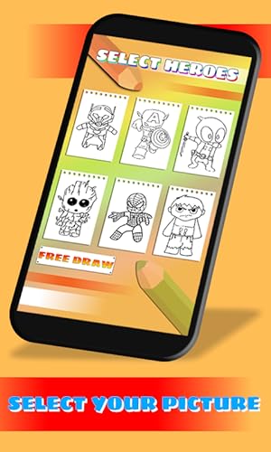 Amazing Coloring Book By Numbers For Kids And Toddlers Themed Hero