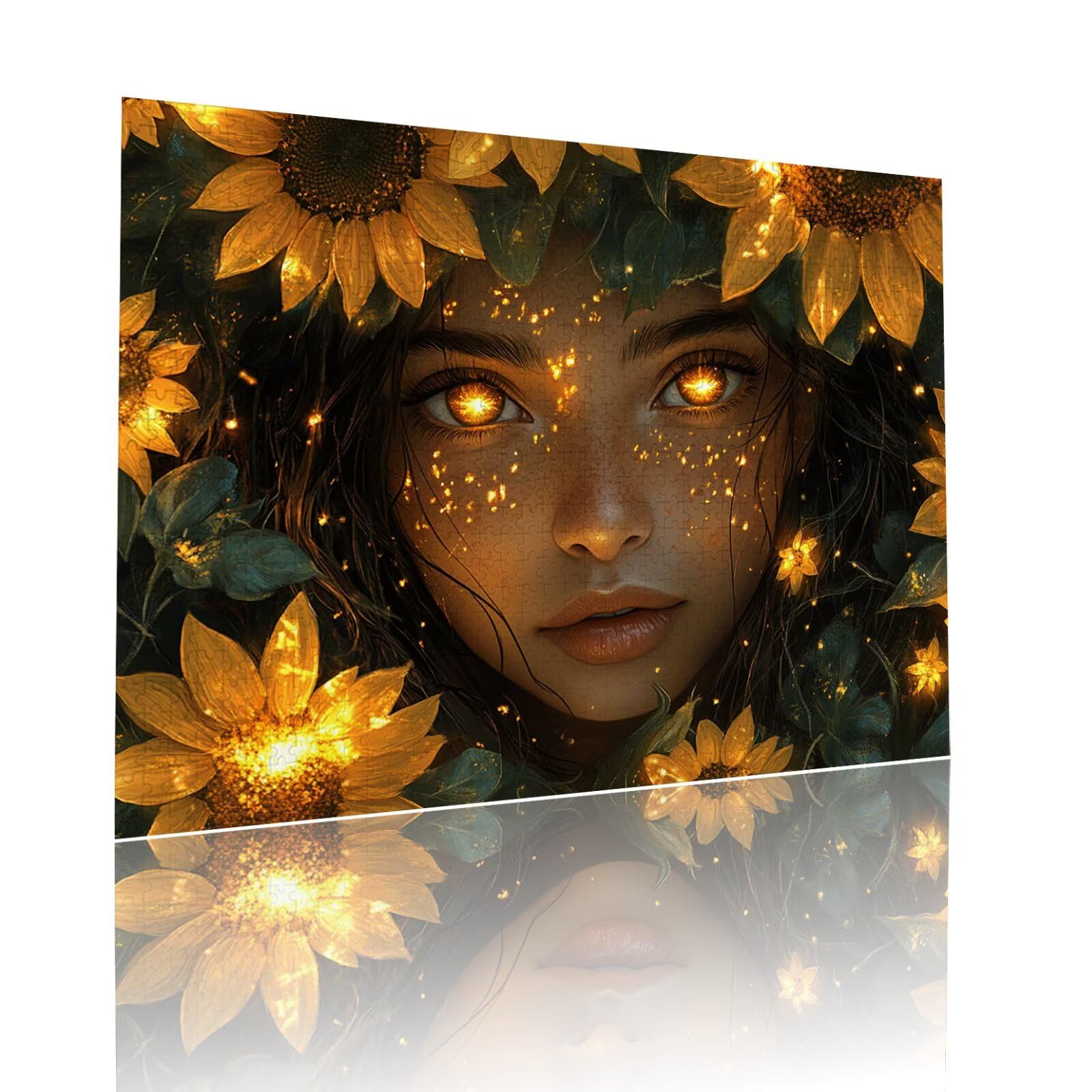 Puzzle Erwachsene 2000 Teile Frau Blume Educa Jigsaw für Kinder ab 8 Jahren Mädchen Jungen, Erwachsene Impossible Klassische Puzzles Schwer, Anspruchsvoll Spielspaß, Als Familienspiel 70x99cm t-804