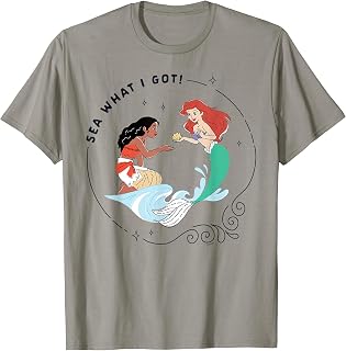 Princess Moana and Ariel Sea What I Got T-Shirt