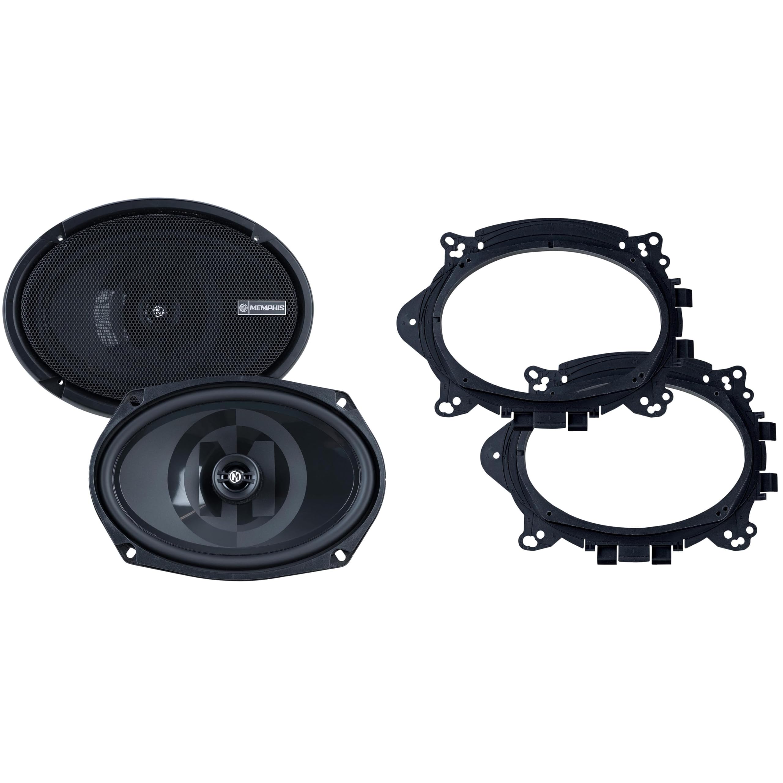 Amazon.com: Memphis PRX69S 6x9 2Ω Shallow 2-Way with Low pro