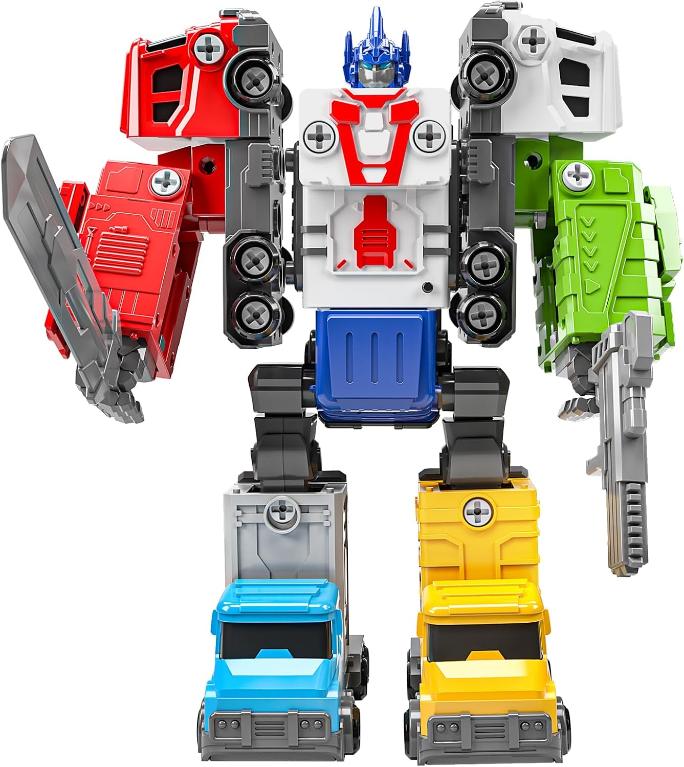 TEMI City Vehicles Transformed Robot for Boys 3-7 Togo Ubuy