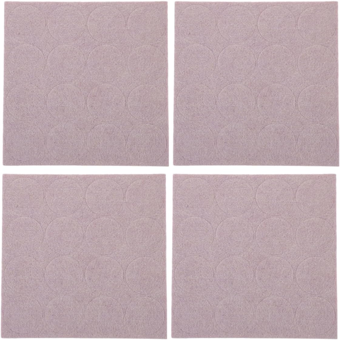 64pcs Felt Chair Leg Floor Protectors Self Adhesive Pads