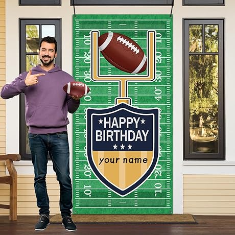 Football Decorations for Door