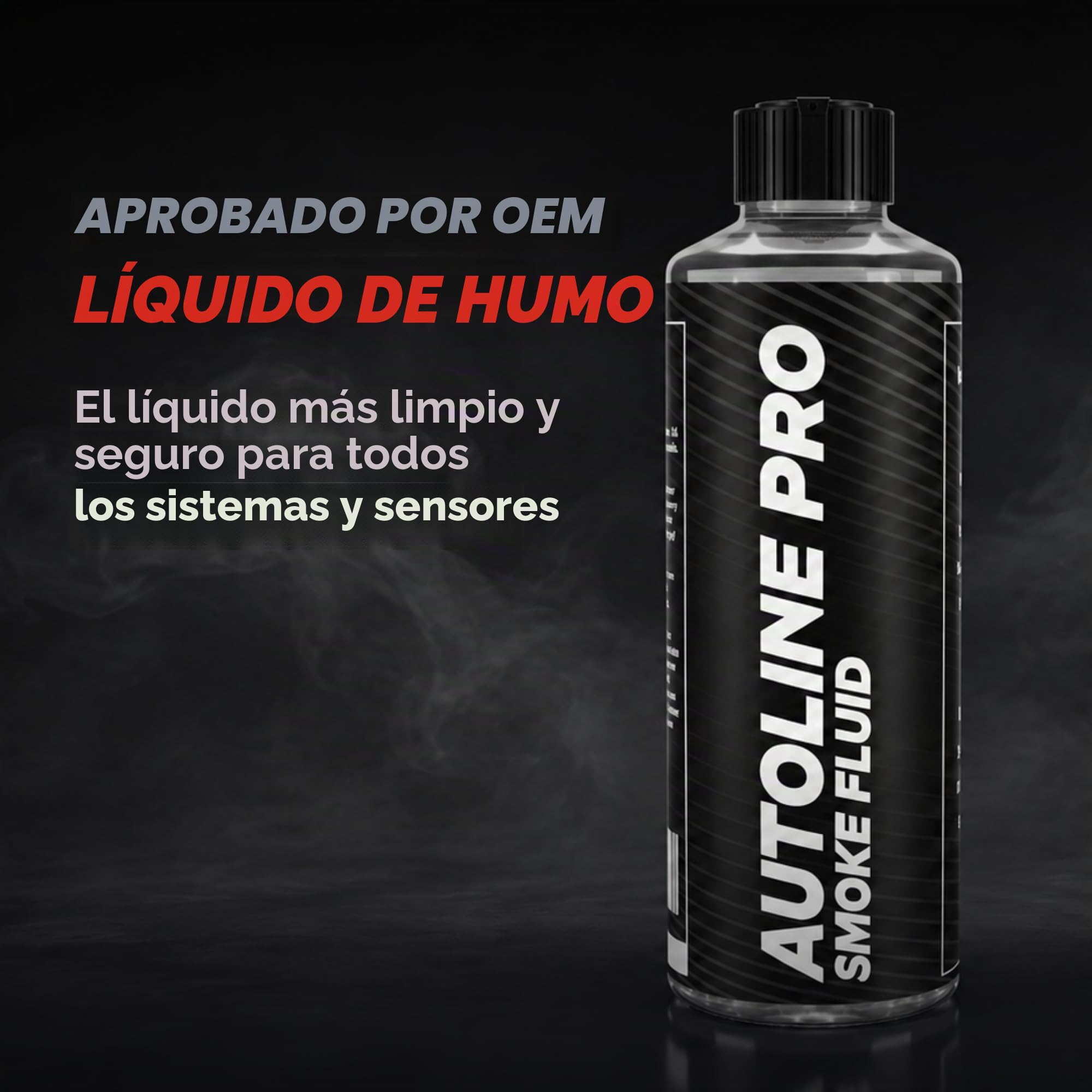 AutoLine Pro Automotive Best Ranked Clean & High-Density Smoke Fluid Solution for Smoke Machines (EVAP, Vacuum, and More) [Not for Ventus]