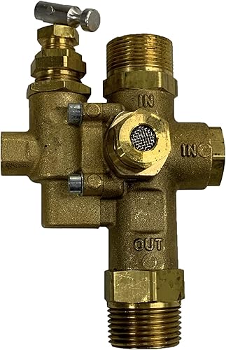 Válvula de retención del descargador del compresor de aire de gas Combo 145-175 PSI 3/4" Entrada y salida