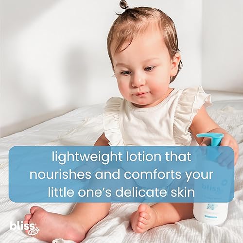 Miniatura 5 de Bliss Loción para bebé, de alta calidad y sin perfume, para piel seca y sensible, crema diaria hidratante - para bebés, niños pequeños, niños y