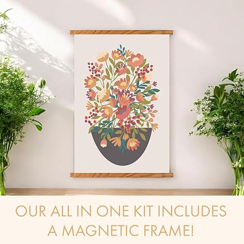 Miniatura 6 de Kit de lienzo de pintura por números, regalos de cuidado personal para mujeres y madres, regalos de cumpleaños, artículos para aliviar el estrés y