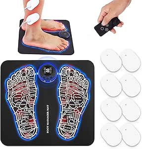 EMS Foot Massage Mat with Remote (KTR-2493)