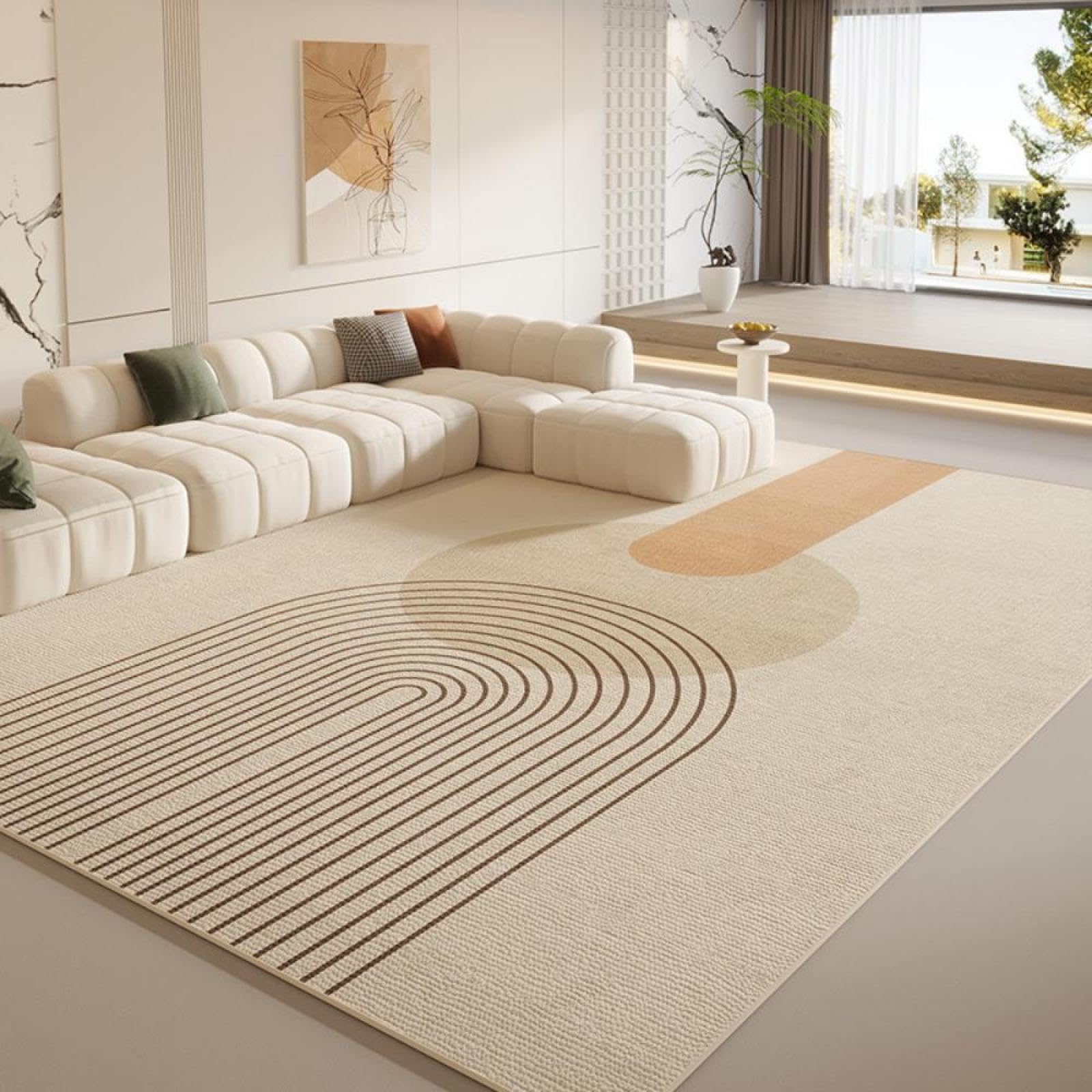 Grand tapis d'intérieur et d'extérieur de luxe européen 120x160