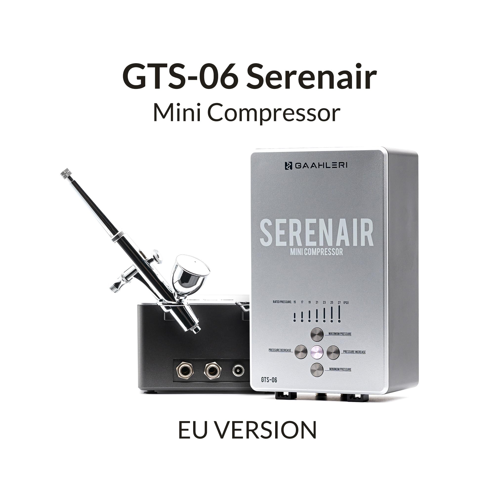 Gaahleri Ambition Serie GTS-06 Airbrush-Set mit Luftkompressor und Luftkontrolle
