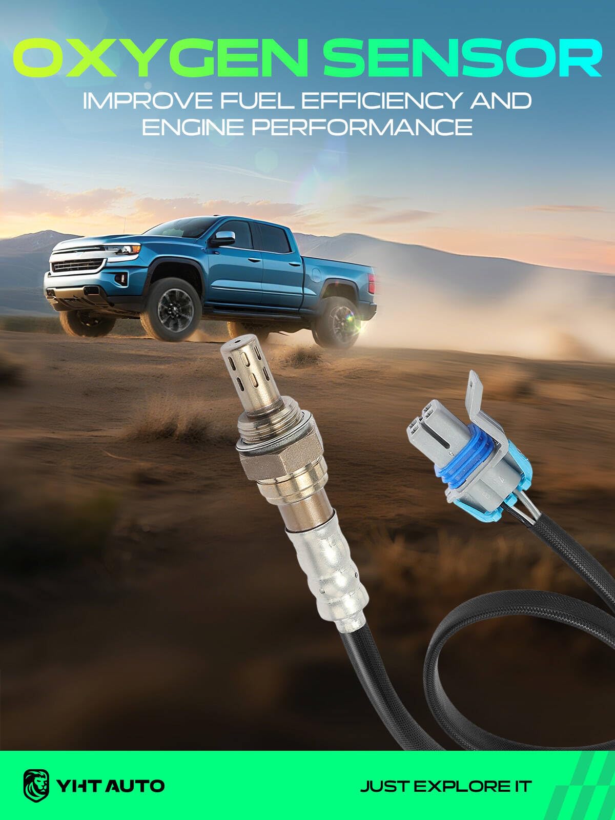 Amazon.com: YHTAUTO Downstream O2 Oxygen Sensor for Chevrolet, GMC