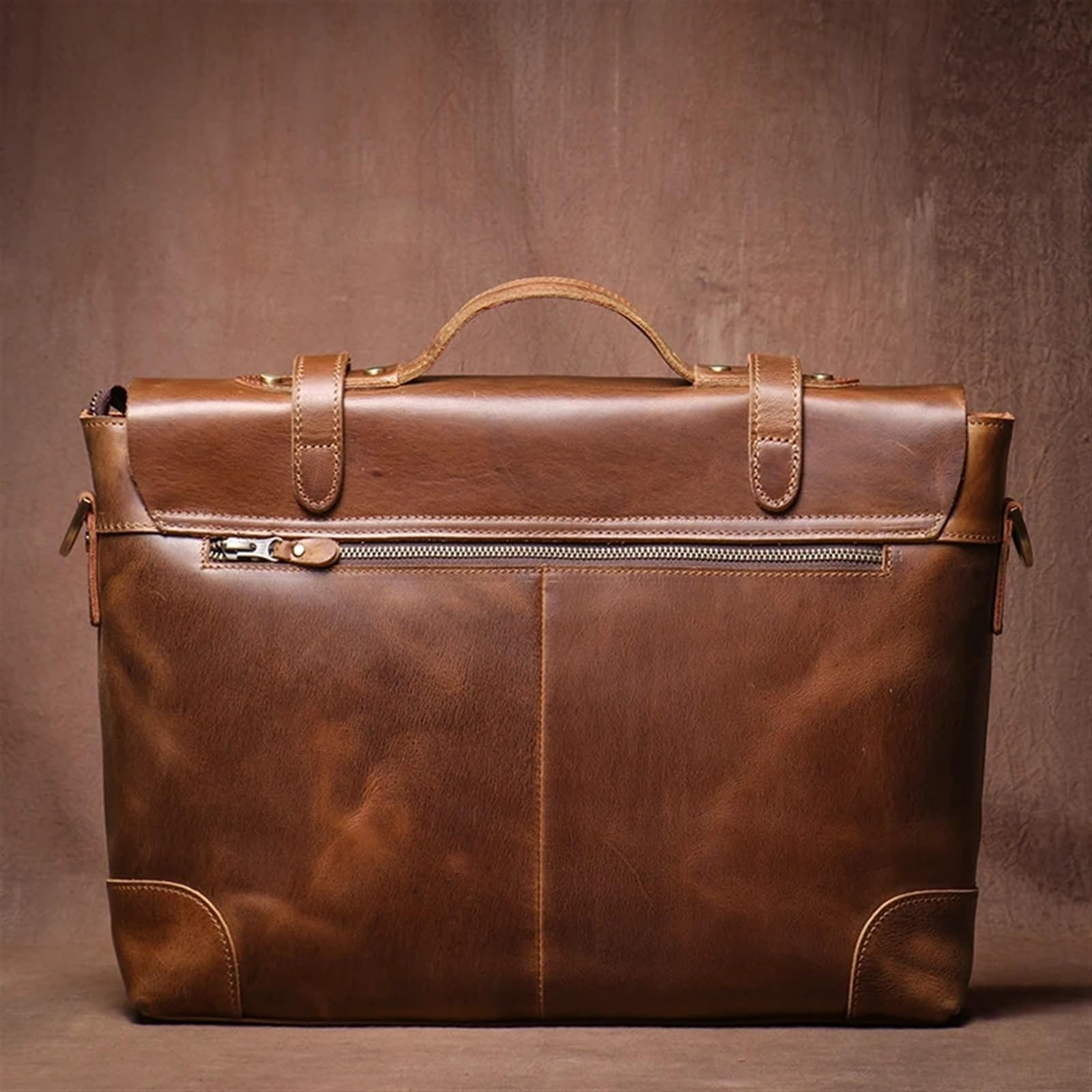 Borsa Per Pc Portatile Valigetta in pelle Borsa da uomo classica a tracolla di lusso Borse for computer ufficio for laptop 15 pollici