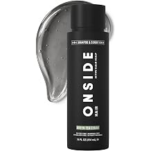 ONSIDE Mens 2-in-1 Shampoo and Conditioner, Green Tea Cedar 14 fl oz