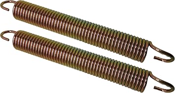 deawater 2pcs 732-0594A 932-0594A Blade Deck Tension Spring, Extension Spring for MTD Troy-Bilt Cub Cadet Yard Machine White Huskee 46" Lawn Tractor Mower