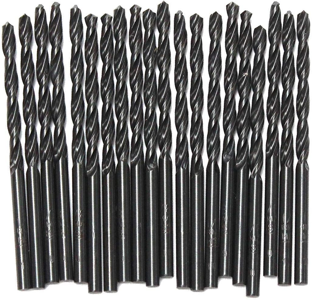 20 x 5/64" (2MM) PROFESSIONAL HSS METAL DRILL BITS. MADE IN GERMANY