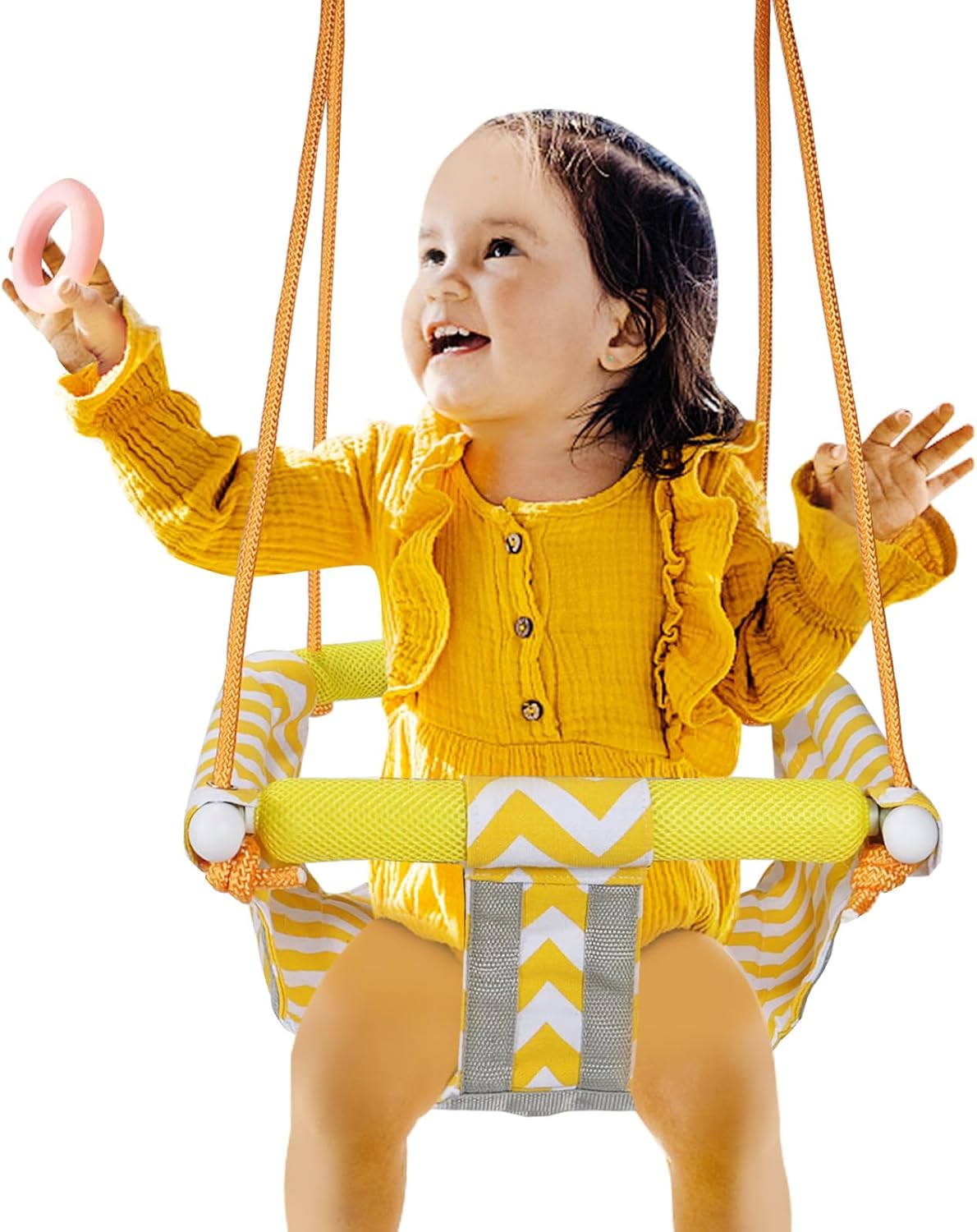 Toddler Swing Seat Indoor,Steel Baby Swing Outdoor Simple