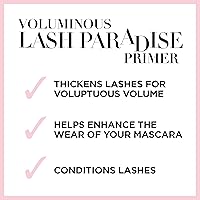 Vista 6 de L'Oreal Paris Cosmetics Voluminous Lash Paradise - Base de imprimación de rímel, blanco suave, 0.27 onzas líquidas, el embalaje puede variar