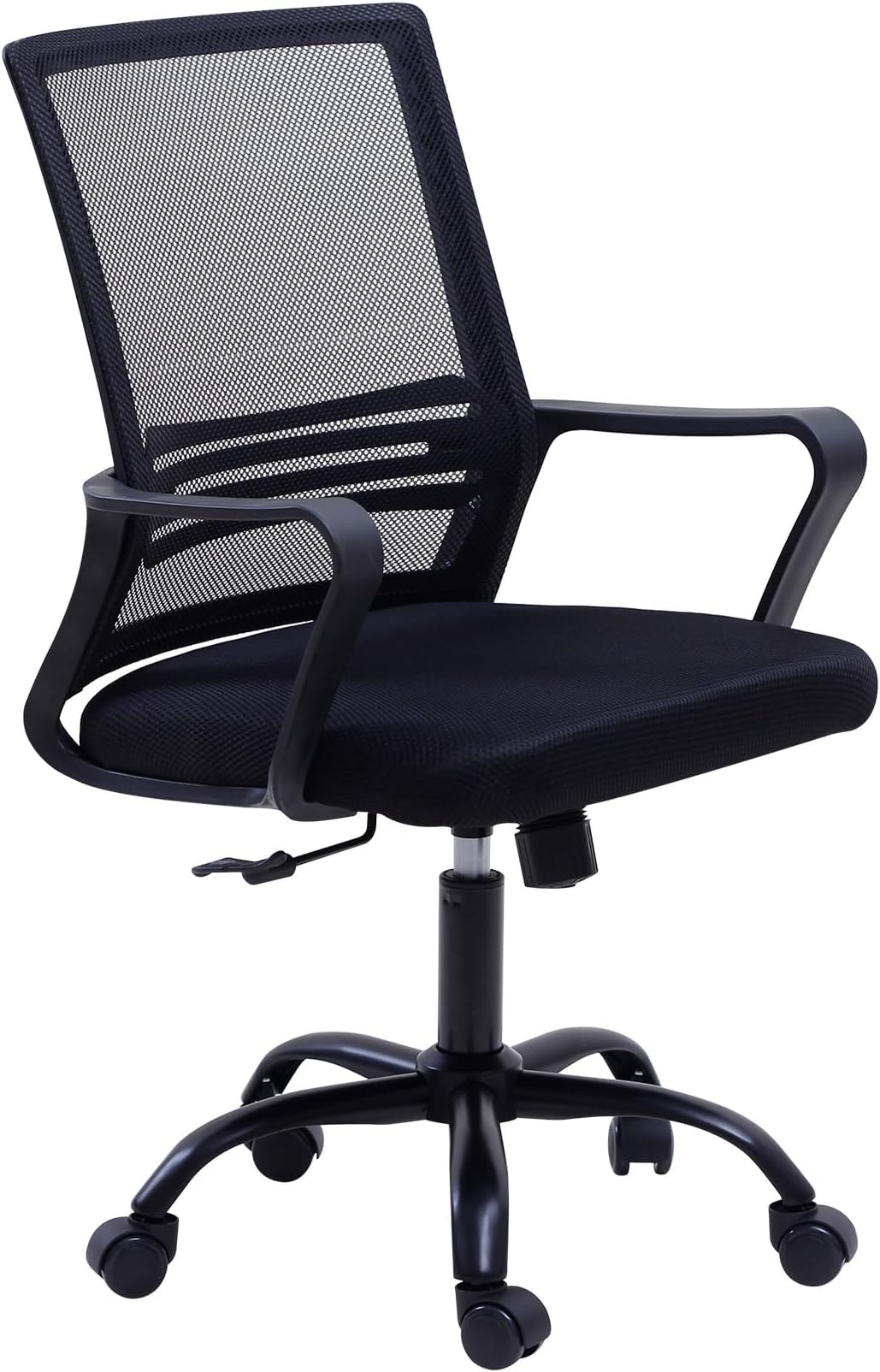 COSTWAY Sedia per Scrivania per Bambini, Sedia per Computer con Altezza Regolabile, Ruote, Sedile Girevole a Rete, Mobile Ergonomica per Bambini 3-10 Anni (Menta verde
