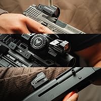 Vista 9 de Swampfox Kingslayer Pistol Cut RMR Foot Print 1x22 Micro Mira de punto rojo Reflex de 3 MOA