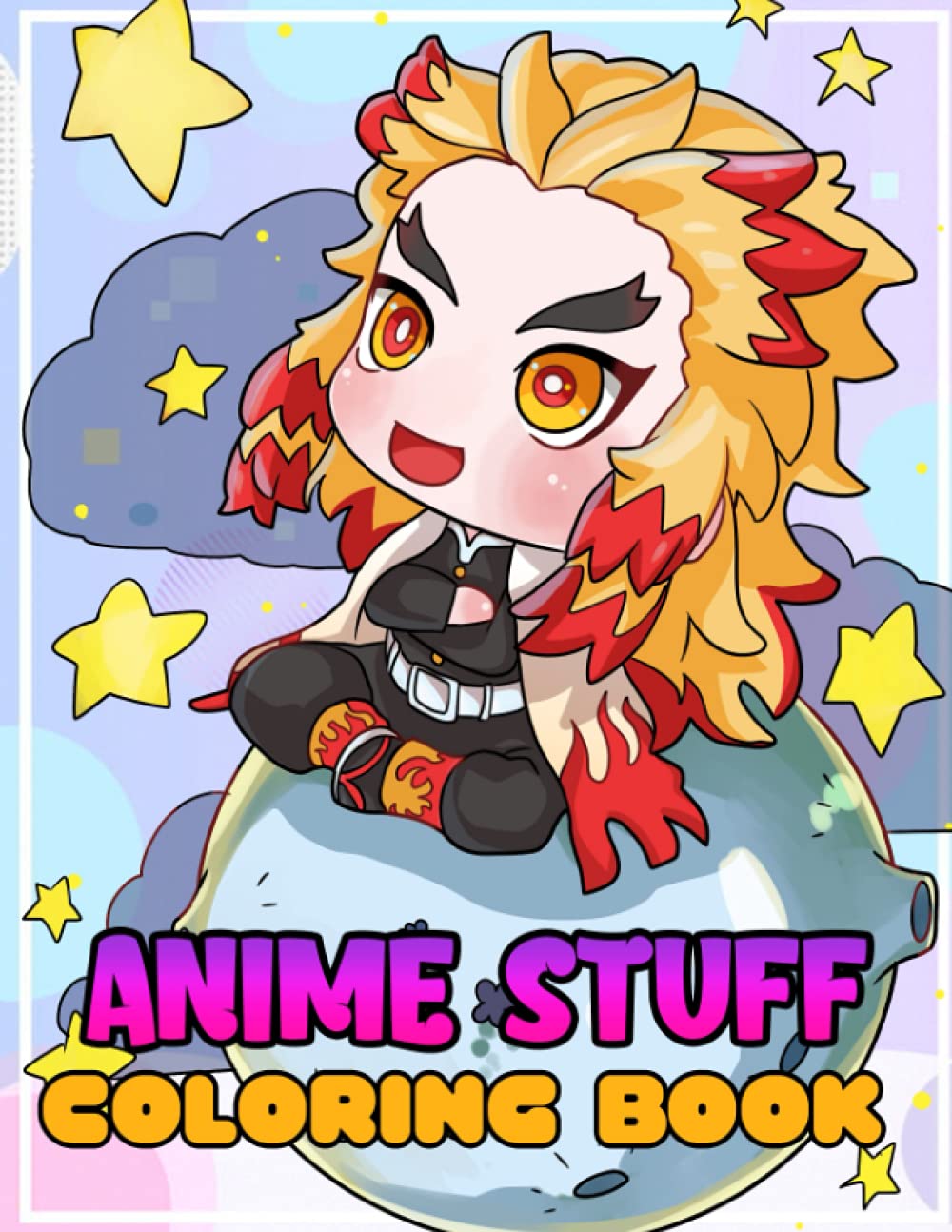 Anime Stuff Coloring Book: Contains Many Beautiful Pictures And Patterns That Fans Of Anime Stuff Should Not Miss.