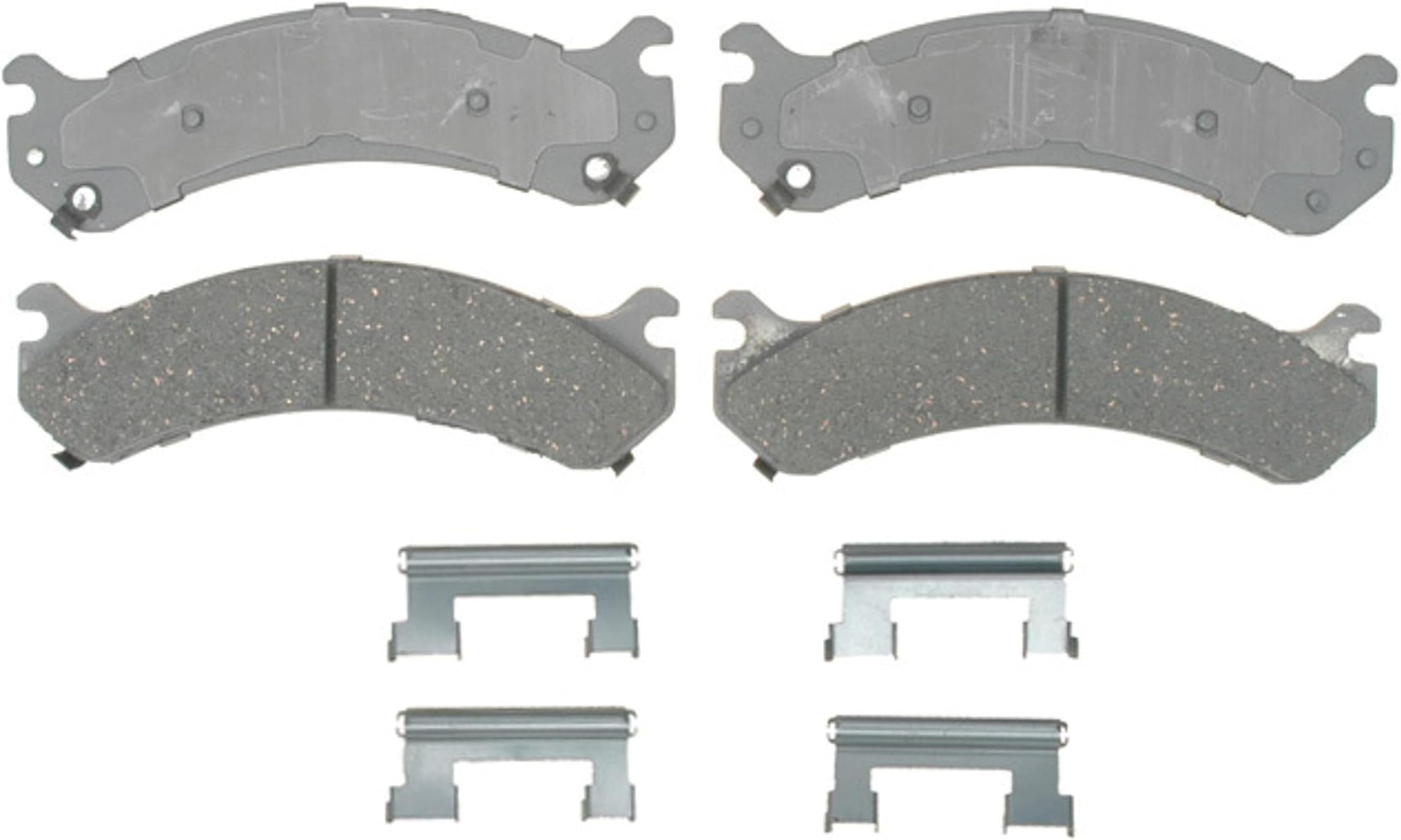 ACDelco 14D784CH Advantage Ceramic Front Disc Brake Pad Set with