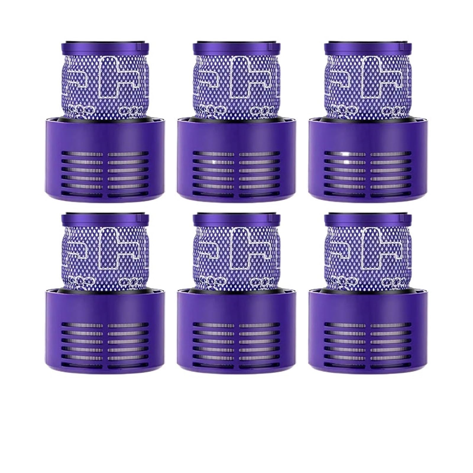 Filtros de accesorios, compatibles con Dyson, repuesto lavable for aspiradora inalámbrica ciclón V10 SV12(F)