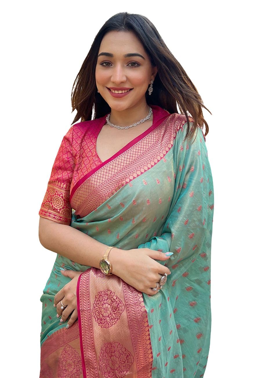 SGF11 Women's Kanjivaram Designer Soft Silk Sarees With Blouse Piece - Review, Price and Buying Guide