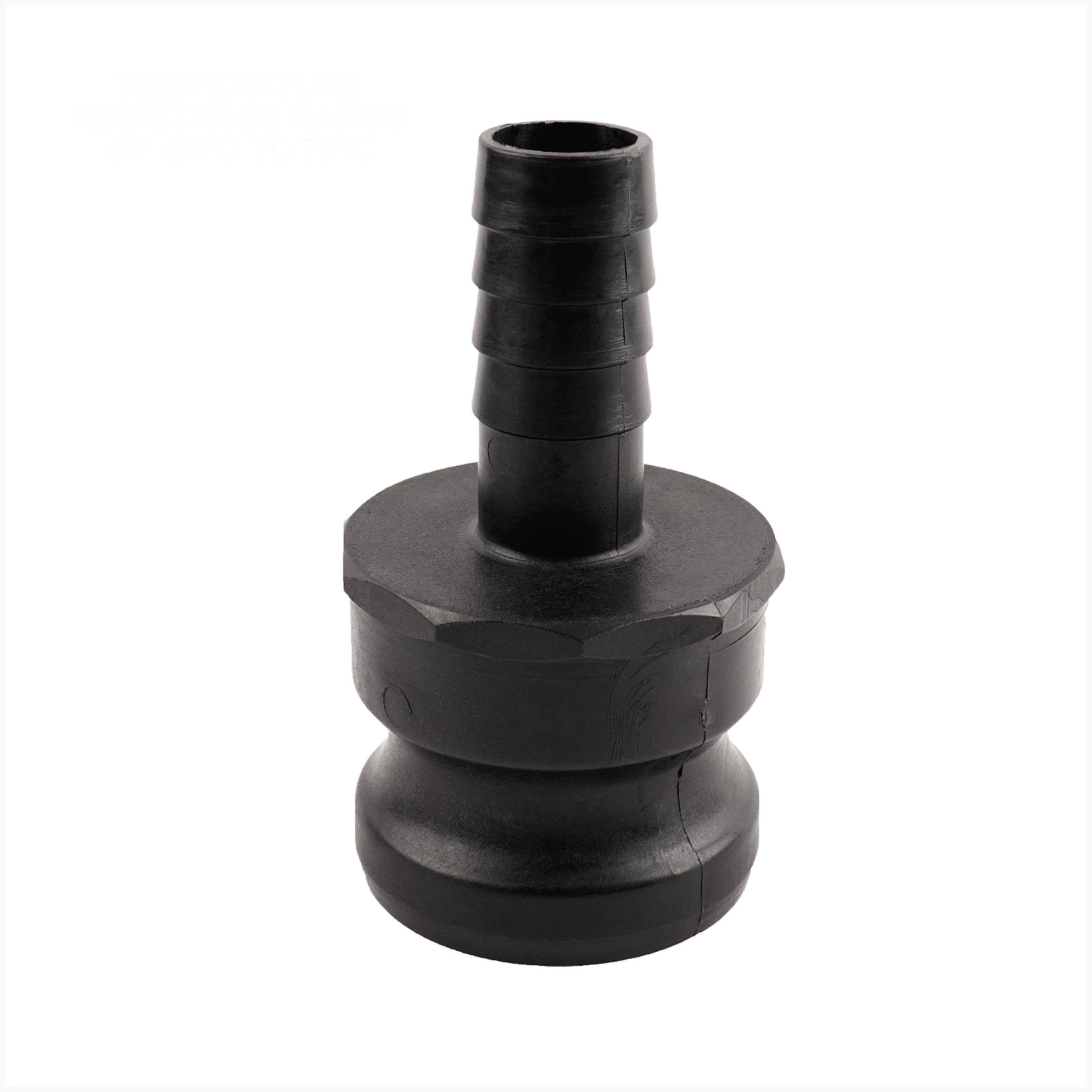 Camlock Adapter to Hose Tail IBC Tank Garden Water Transfer DNA PACKAGING LTD ((2 inch) Camlock Adapter x (1 inch) Hose Tail)