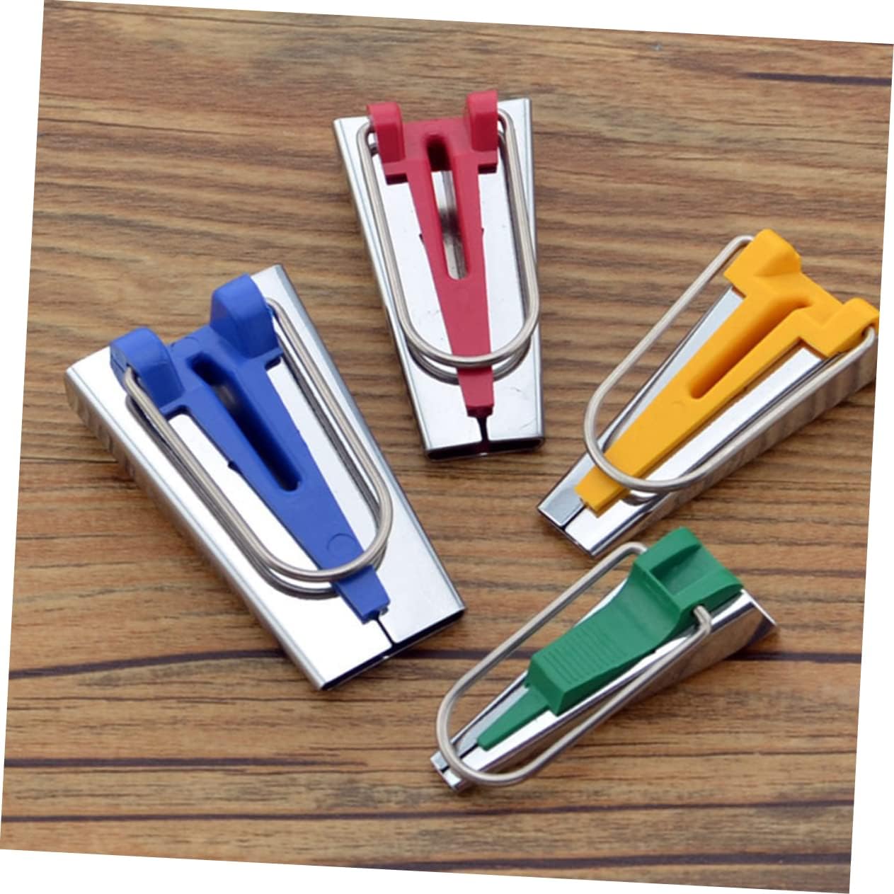PLAFOPE 1set Bias Tape Makers Sewing Quilting Tool Kit Folding Fabric Sewing Supplies for DIY Projects