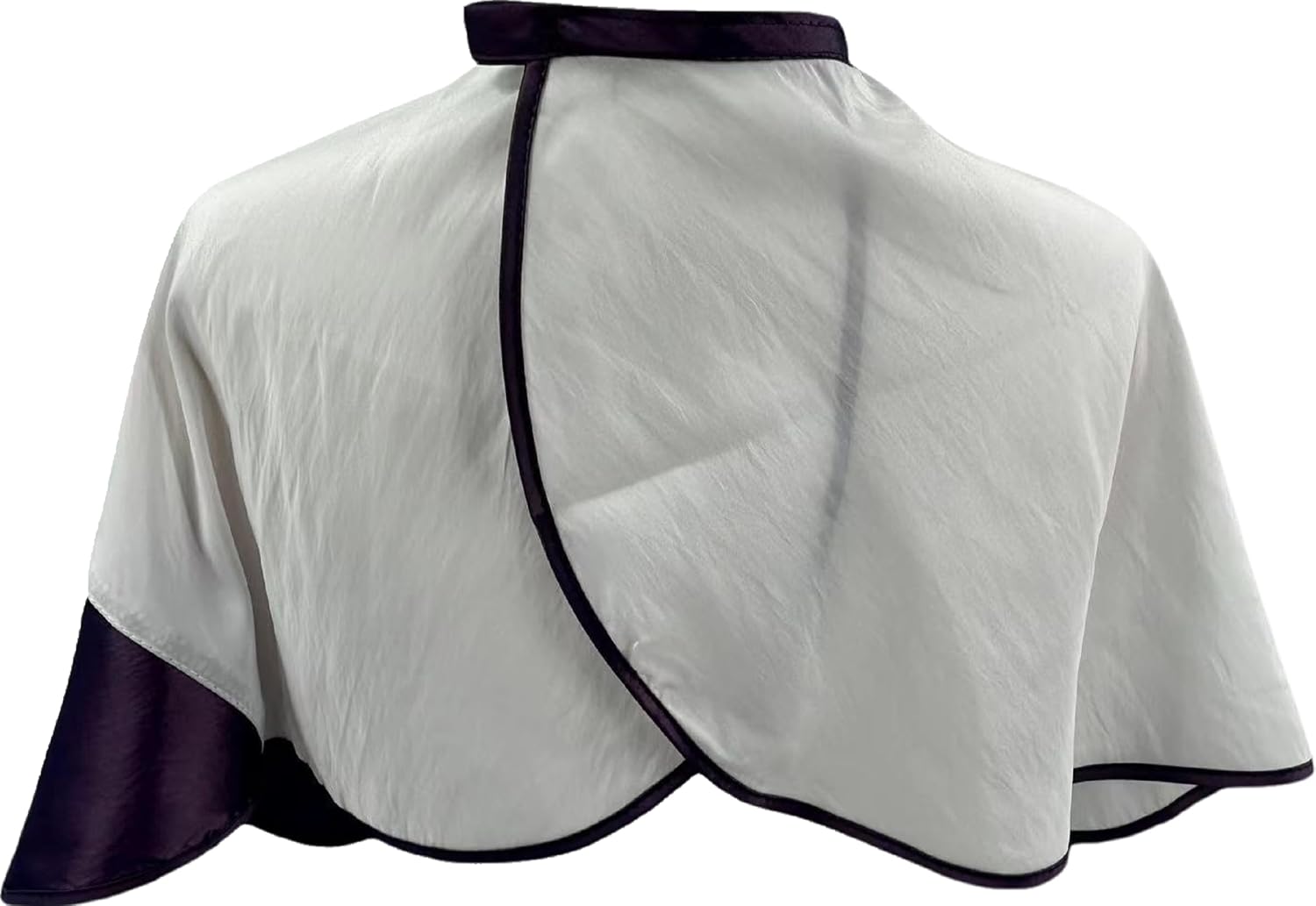 Patchwork Color Block Makeup Cape, Beauty Salon Shorty Smock for Apron Shortie Makeup Bib Styling Shampoo Cape